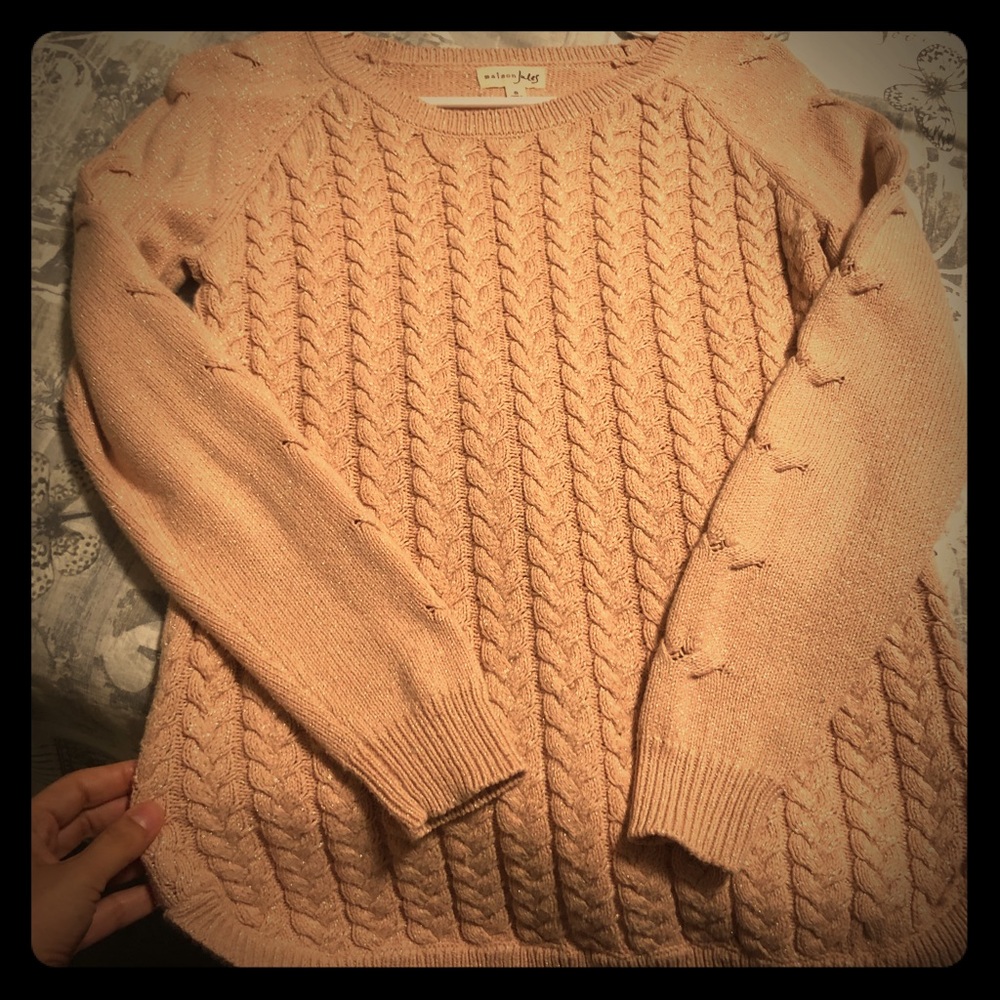 Sparkly Pink sweater!